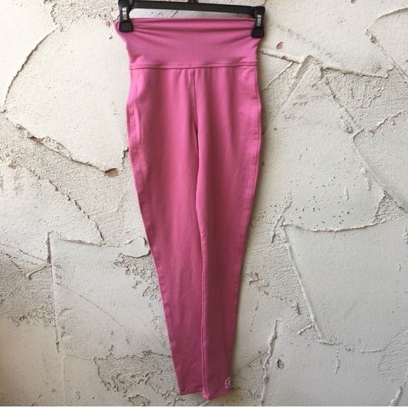 RARE Bombshell Sportswear SET Sexy Back Leggings and Bra Blush Size XS - Picture 6 of 12